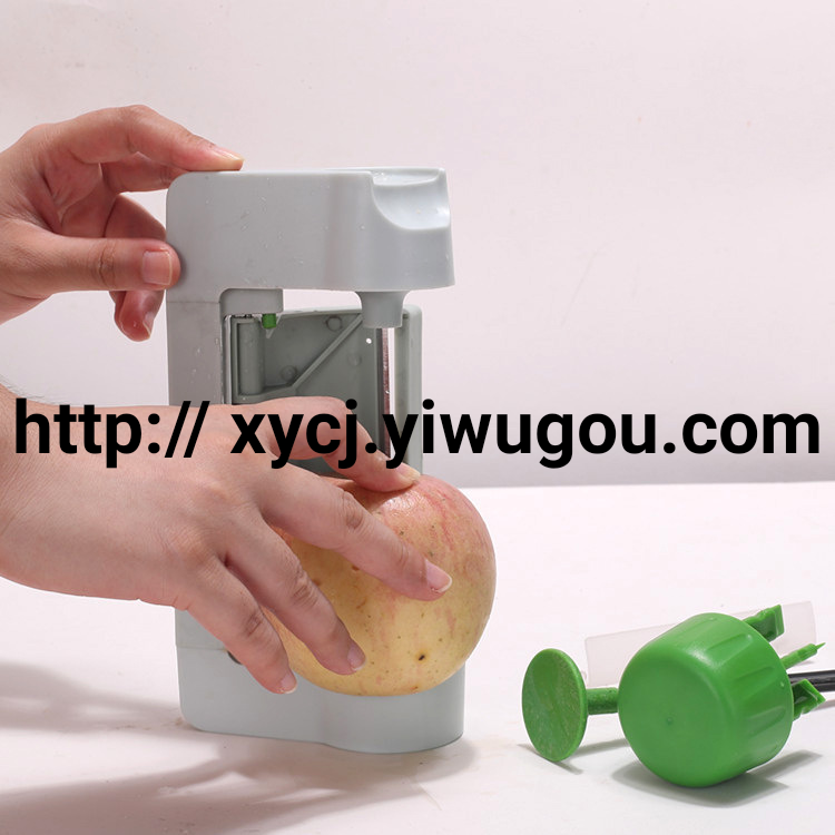 Feggie Sheet Slicer utensilios de cocina slicer de frutas cuchillo de carrete giratorio espiral rollo de patata Specification image