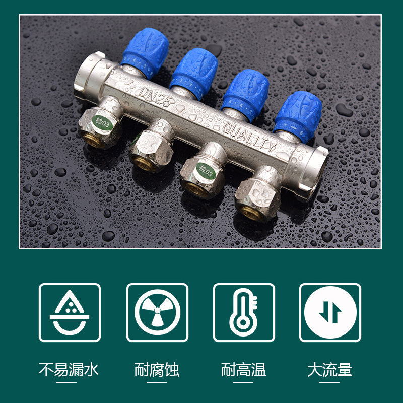 Manual Temperature Control Intelligent Temperature Control Water Distributor Geothermal Heating Water Distributor All Copper Water Distributor Manufacturer Supply details Picture