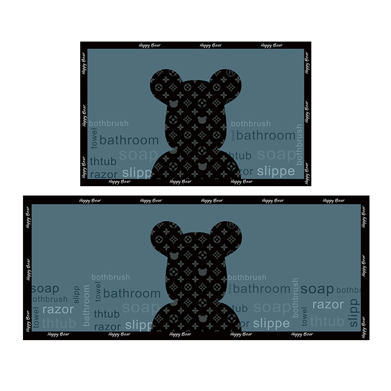 Amazon's new thickened kitchen floor mat is anti-slip, waterproof, oil-proof and washable. It is made of PU leather and has a rubber sole Item Picture