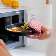 隔热防烫硅胶手套防滑加厚耐高温厨房手套微波炉烤箱烘培耐热手夹