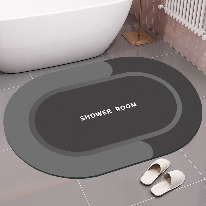 Cross-border light luxury diatom mud floor MATS, cartoon bathroom water-absorbing quick-drying anti-slip MATS, toilet floor MATS and door MATS Item Picture