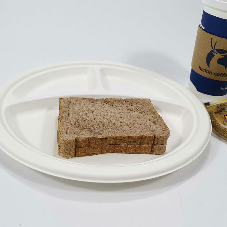Wholesale of 3pc round paper plates, 10-inch disposable fast food paper plates, barbecue paper plates and pulp plates Application Scenario