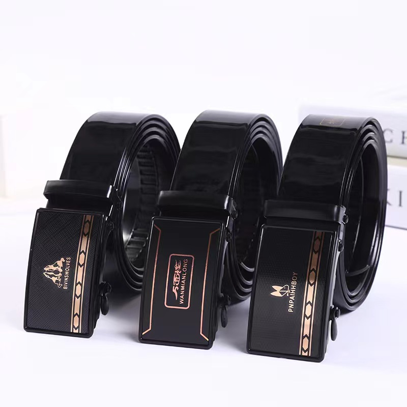 Special thickened beef tendon men's belt with full teeth and automatic belt is selling well at street stalls, exhibitions and supermarkets for wholesale
