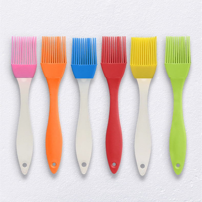 Baking and barbecue brushes, baking tools, silicone brushes, silicone oil brushes, silicone brushes, barbecue brushes details Picture