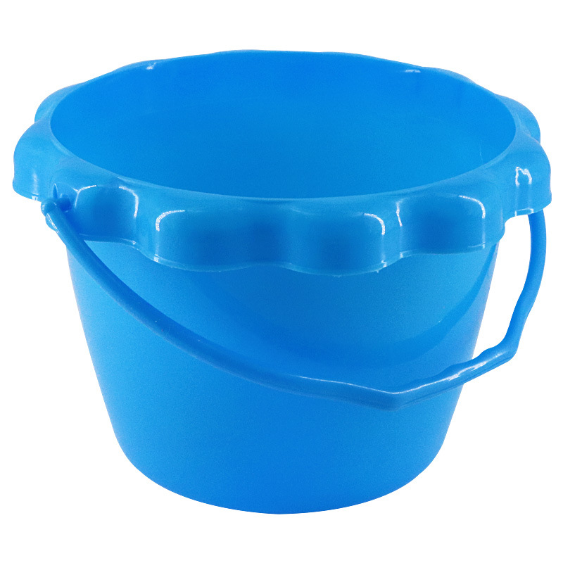 Children's beach bucket, toy bucket, fishing small bucket, thickened fish-catching bucket, plastic toy bucket, pen-washing bucket, sand-digging bucket details Picture
