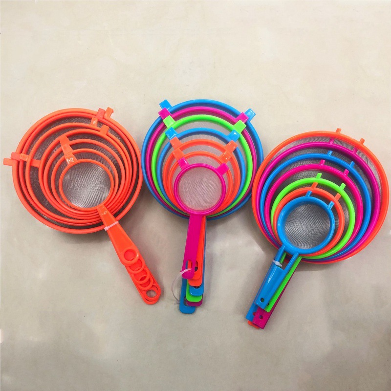 铝丝网油格网漏线漏 塑料手柄餐厅酒店厨房工具 批发