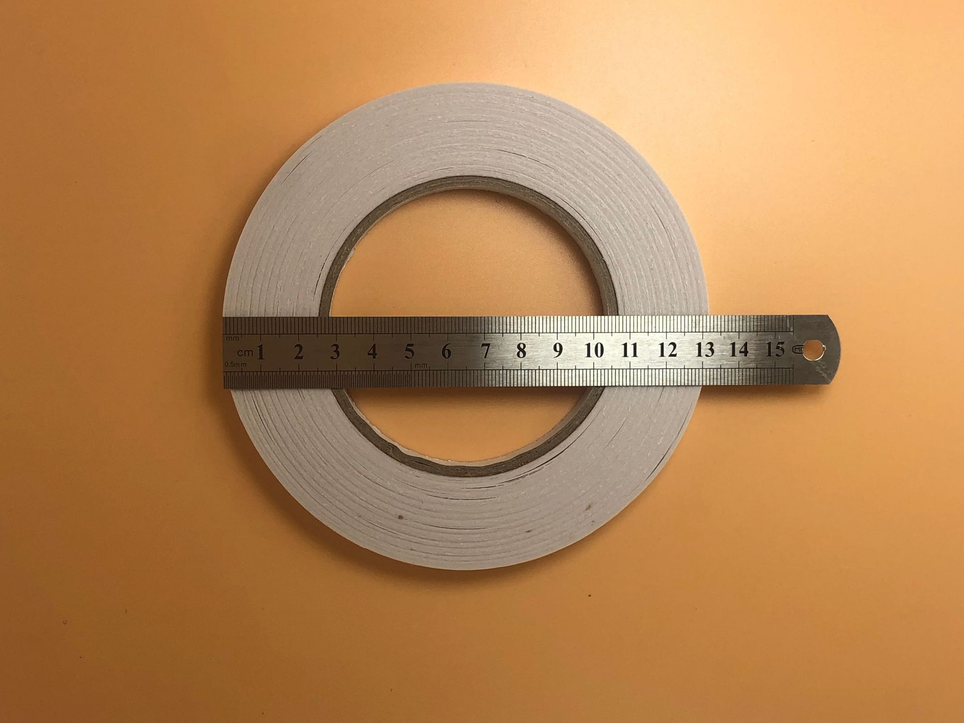 Wholesale white double-sided tape, handcrafted transparent high-viscosity student handcrafted office stationery double-sided tape details Picture