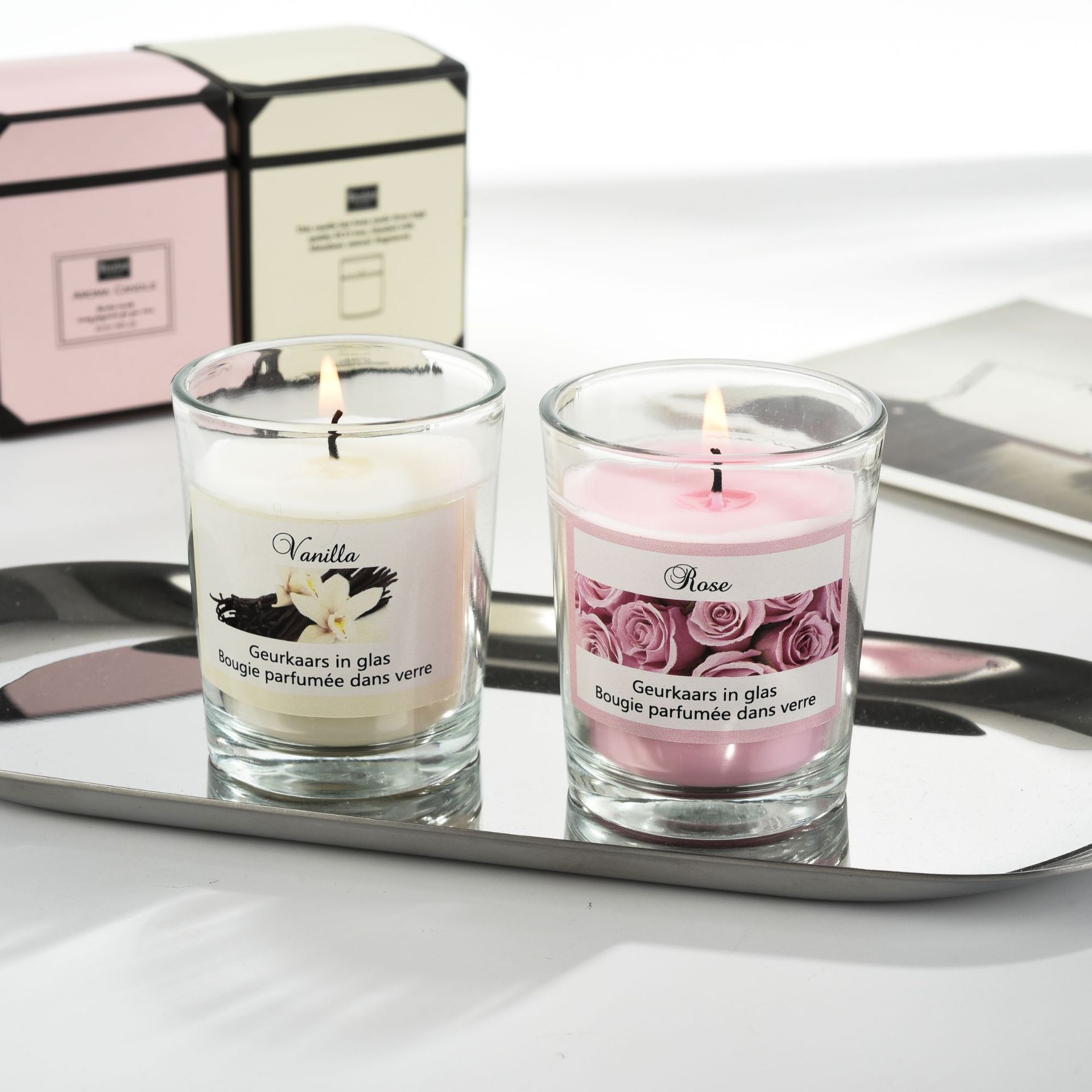 Soy wax aromatherapy candle smokeless to smell indoor candle Aromatherapy glass romantic fragrance candle spot wholesale thumbnail