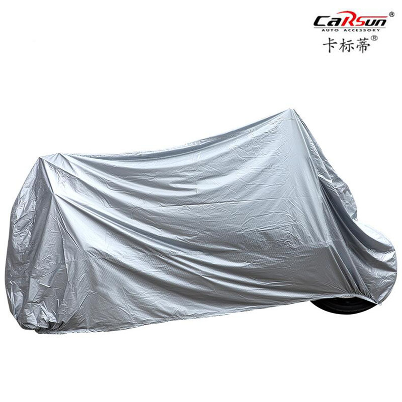 Universal PVC dust-proof, waterproof, rain-proof and sun-proof carbon fiber pattern motorcycle cover for electric motorcycles details Picture