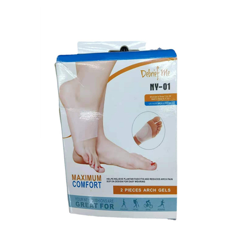 硅胶外翻鞋垫/护理足心垫/护增高足垫产品图