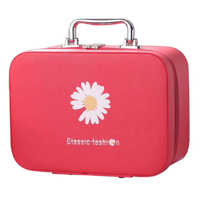 New 2020 Cute Little Zou Ju Makeup Bag, Portable large-capacity travel storage bag, hand-held Korean-style makeup case Item Picture