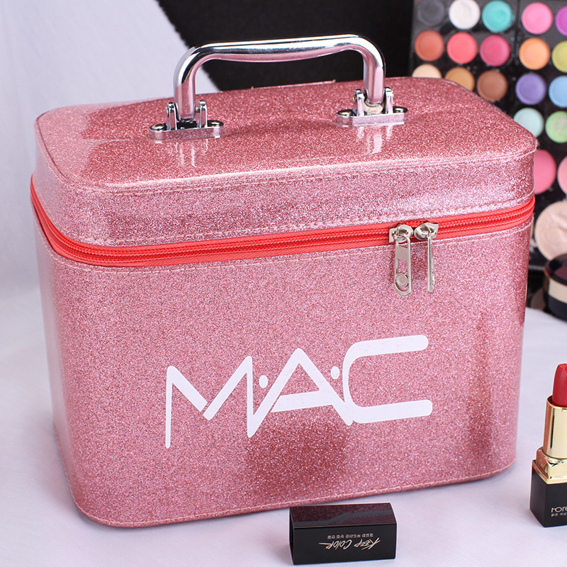 Korean manufacturer's cute multi-functional makeup box, portable and simple makeup bag, waterproof travel storage bag, toolbox Application Scenario