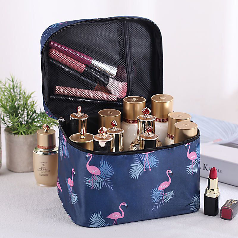 网红化妆包便携大容量收纳包洗漱护肤品袋随身防水布ins风超火