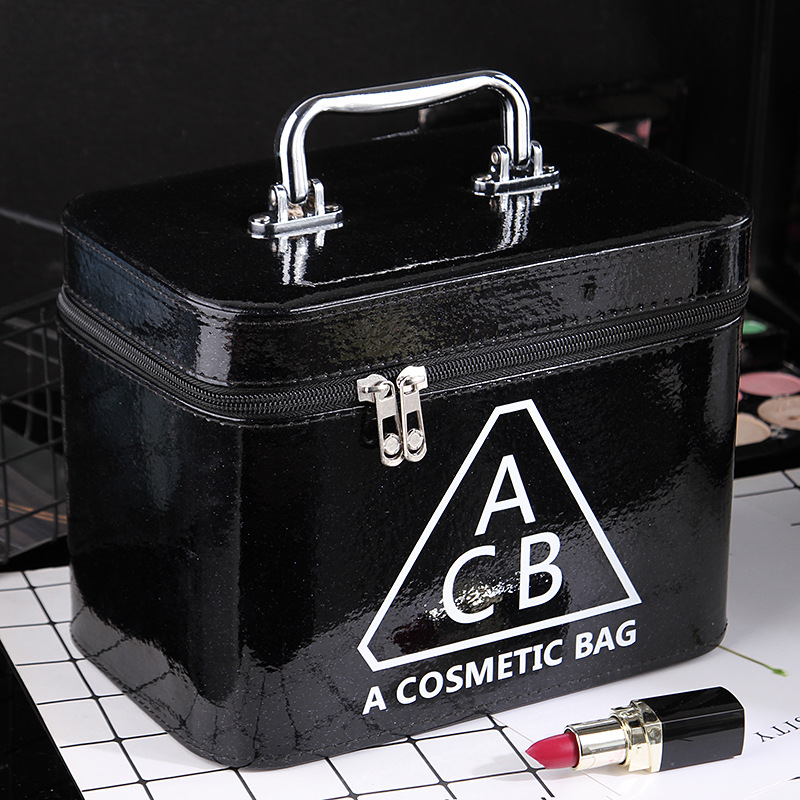 Korean manufacturer's cute multi-functional makeup box, portable and simple makeup bag, waterproof travel storage bag, toolbox