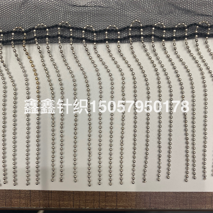 金色银色铁链条流苏花边宽度10公分厂家直销