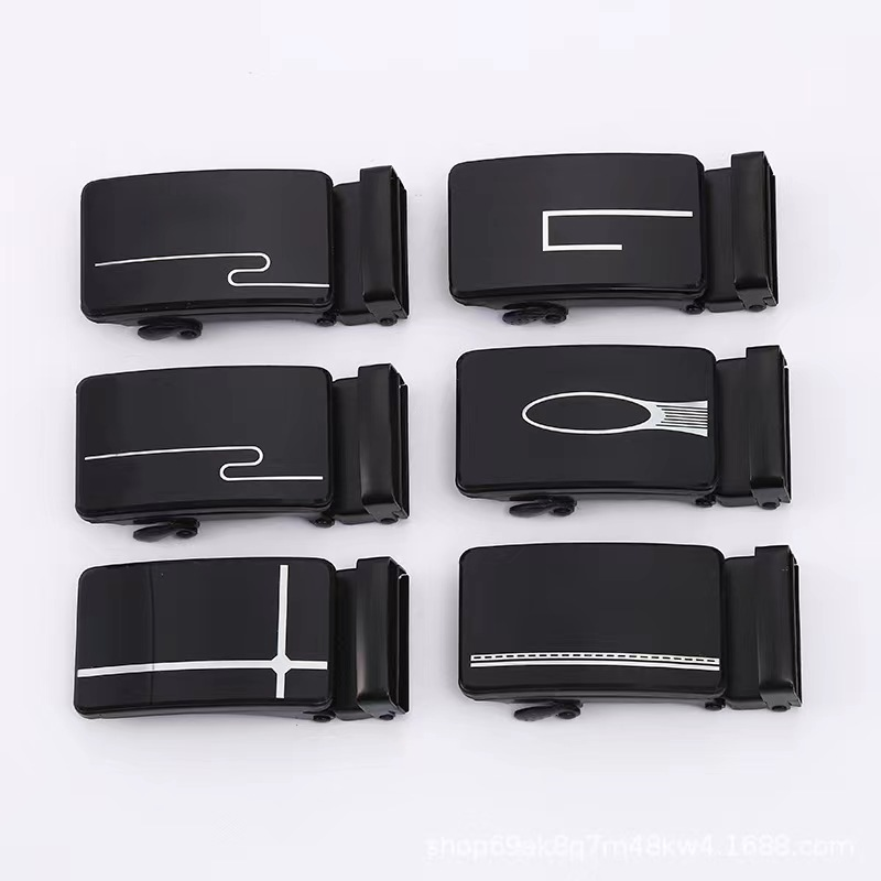 Wholesale acrylic men's belt buckles from the manufacturer, best-selling belt automatic buckles in stock for sale