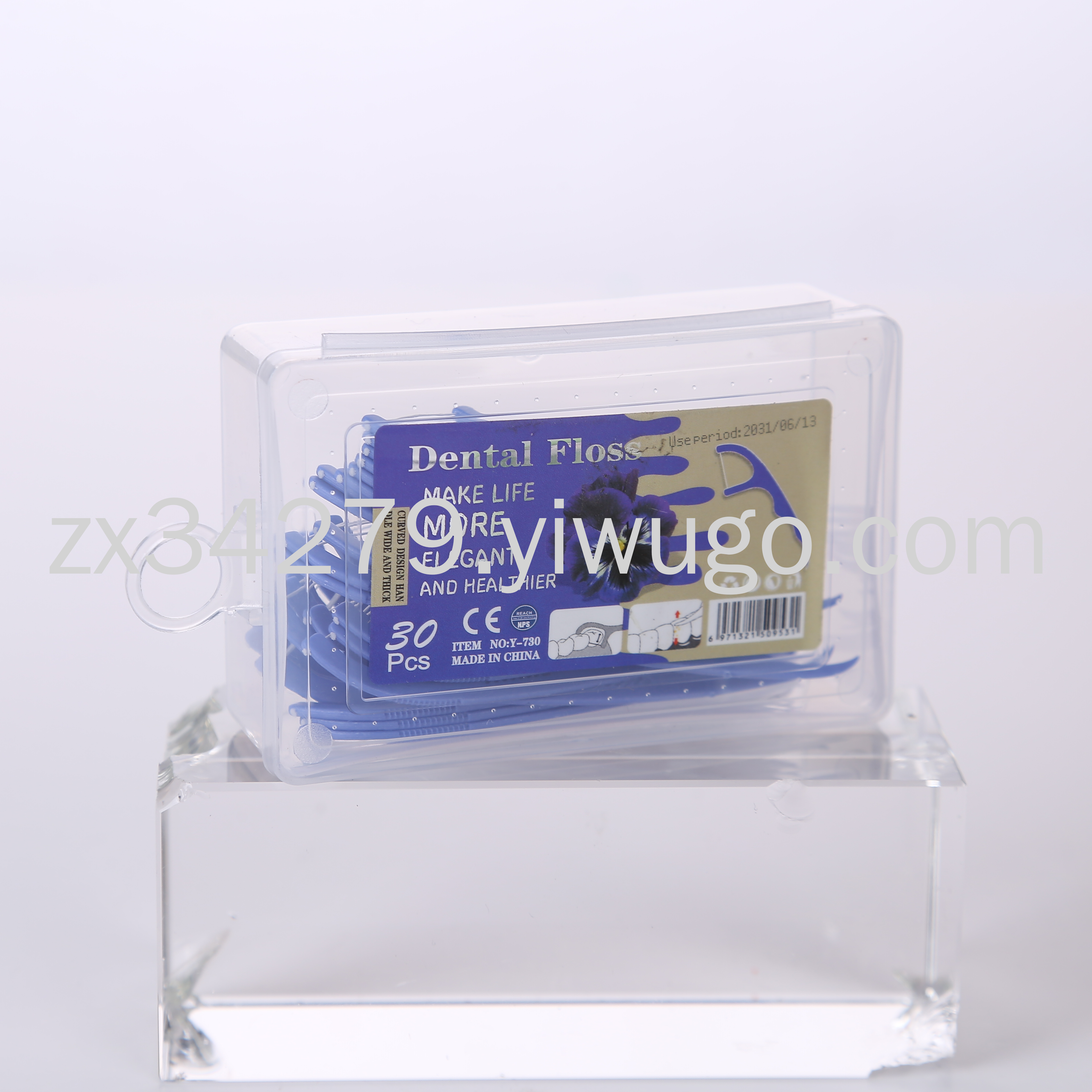 30pcs high elasticity super fine smooth disposable floss