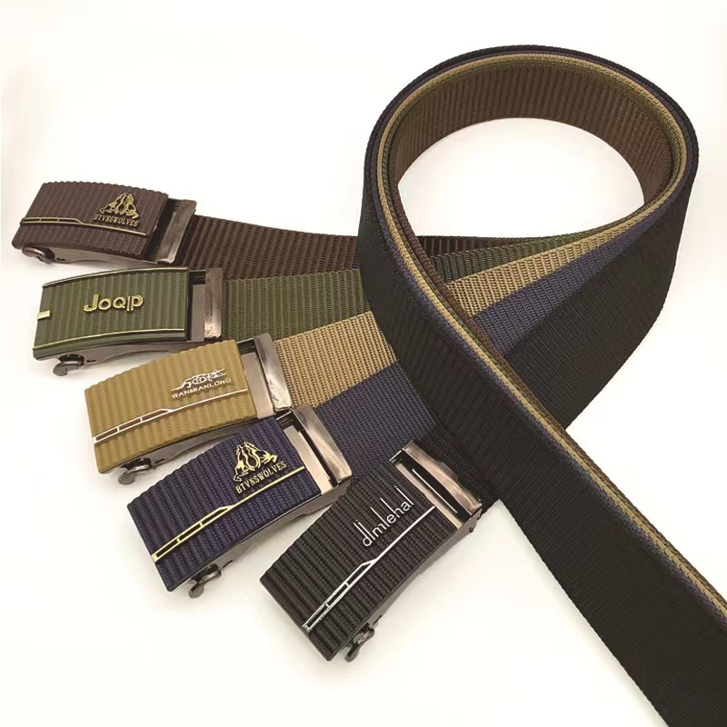New cross-border nylon tactical canvas belt, men's trendy outdoor versatile casual belt, nylon belt wholesale Application Scenario
