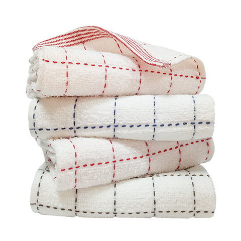 Cross-border best-selling pure cotton absorbent thickened towels, pure cotton hand towels, cleaning towels, placemats, napkins, dishwashing hand towels Item Picture