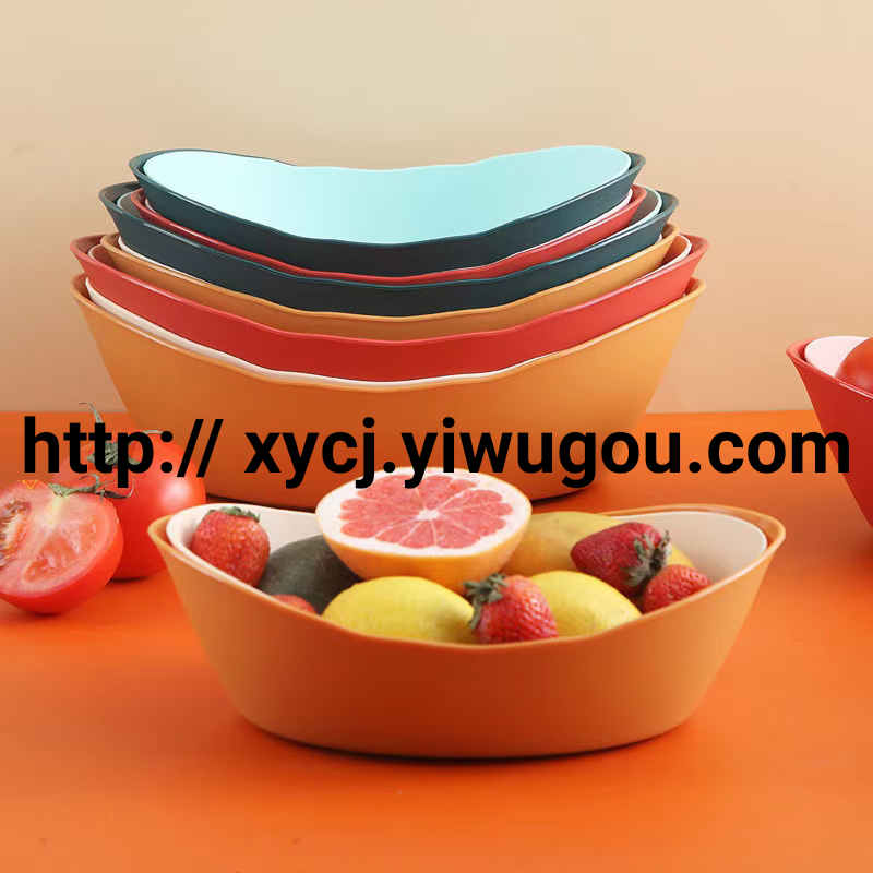 Vegetable washing basin draining basket, light luxury home living room fruit plate basket, vegetable washing magic tool, rice-washing basket, double-layer draining vegetable basket Specification image