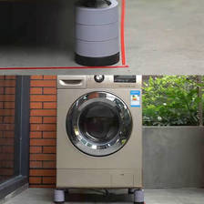 可调节高度洗衣机冰箱橡胶减震垫防震垫 垫脚缓冲胶垫减震器百货