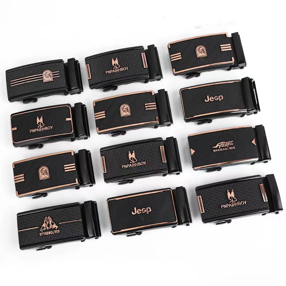 Automatic buckle, 4 cm automatic buckle in stock, wholesale from the manufacturer, belt buckle, waist belt buckle, automatic belt buckle Item Picture