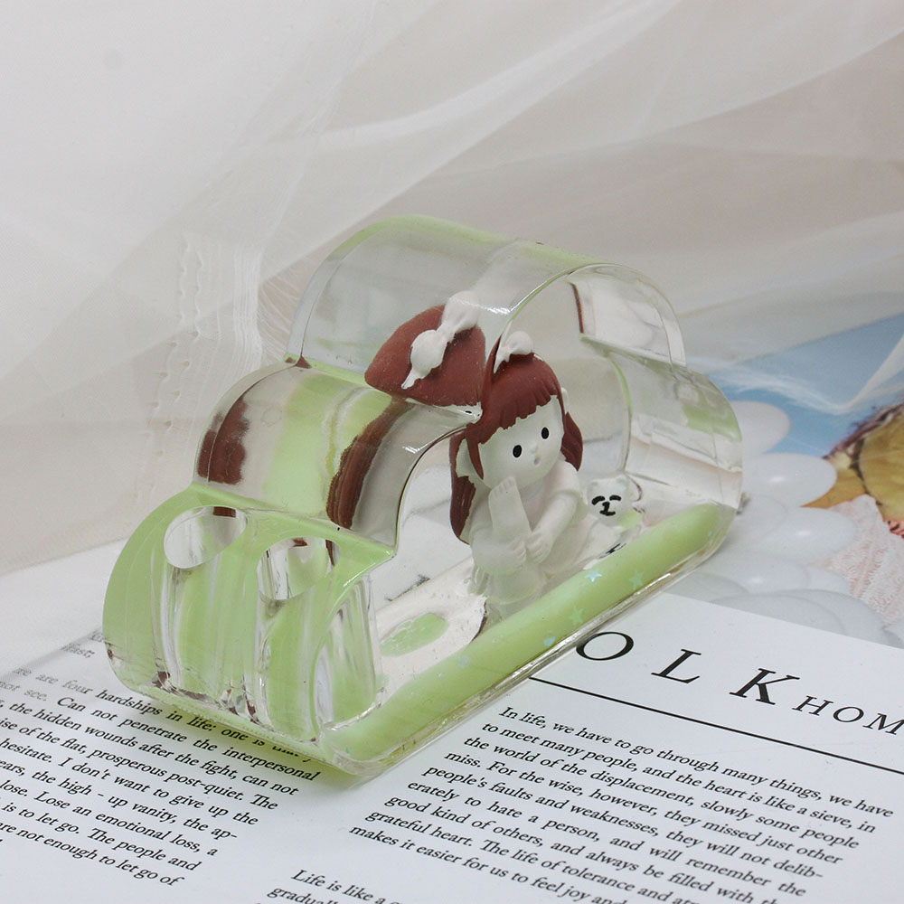 Boutique store supplies: Children's gifts, oil-dripping hourglasses, oil tankers, acrylic desktop ornaments, pen holders, office gifts details Picture