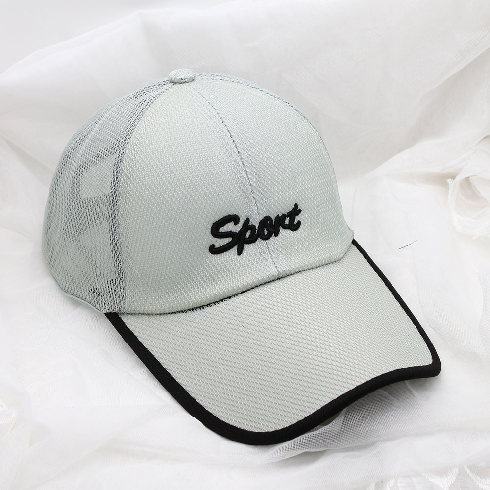 Half-mesh breathable hats, men's sun hats, summer sun hats, sun-protective baseball caps, headwear, outdoor baseball caps details Picture