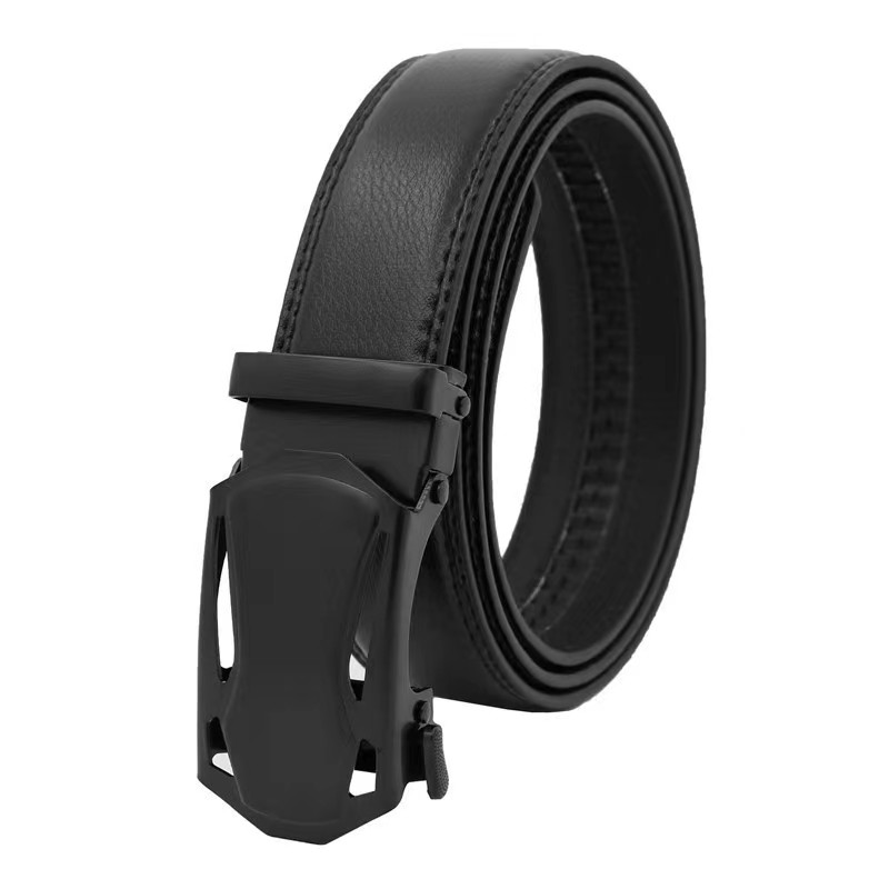 Men network automatic belt buckle fashion casual business pants jeans belt trend belt manufacturers wholesale thumbnail