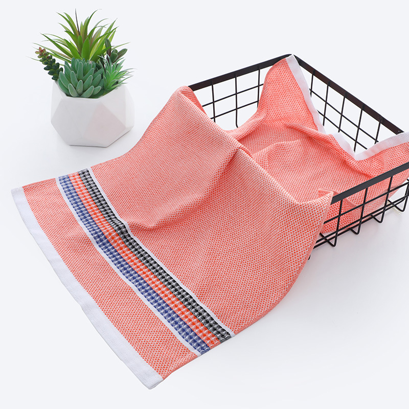We offer direct sales of Waffle cotton tea towels and plain kitchen towels in stock. We accept foreign trade orders Item Picture