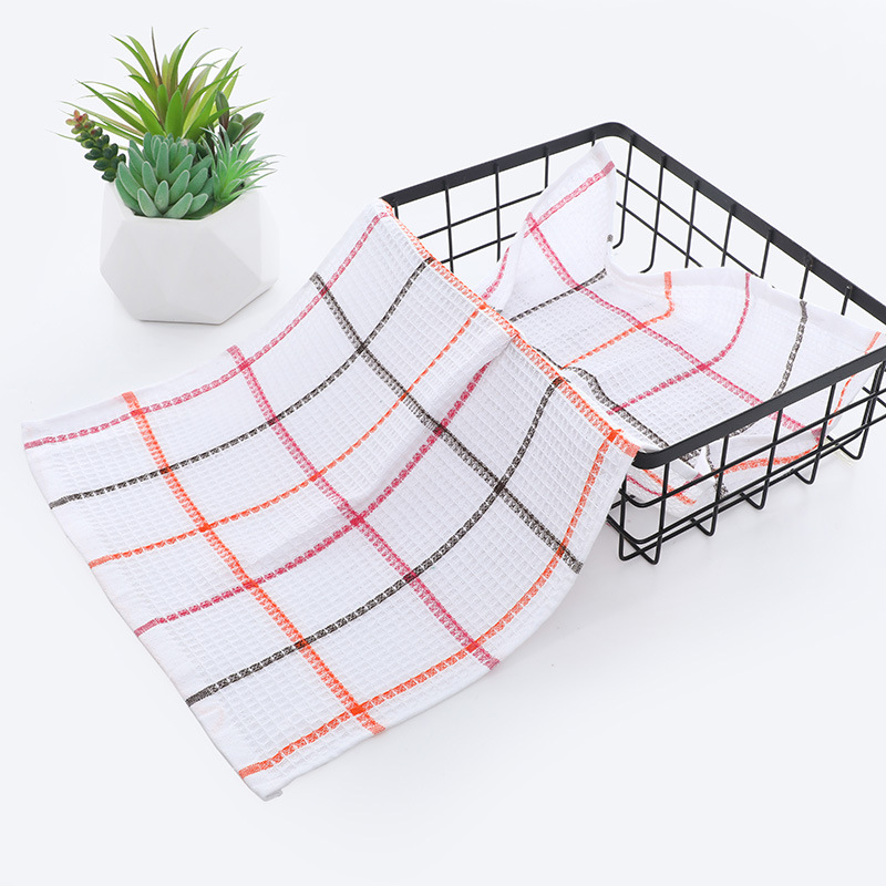 Supplying polyester-cotton tea towels, kitchen cleaning towels, absorbent quick-drying cloths and kitchen towels to major cross-border e-commerce platforms Specification image