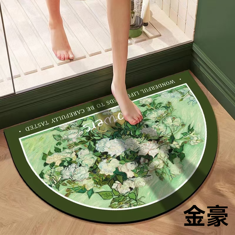 新款硅藻泥地垫地毯门垫地毯客厅卧室进门垫