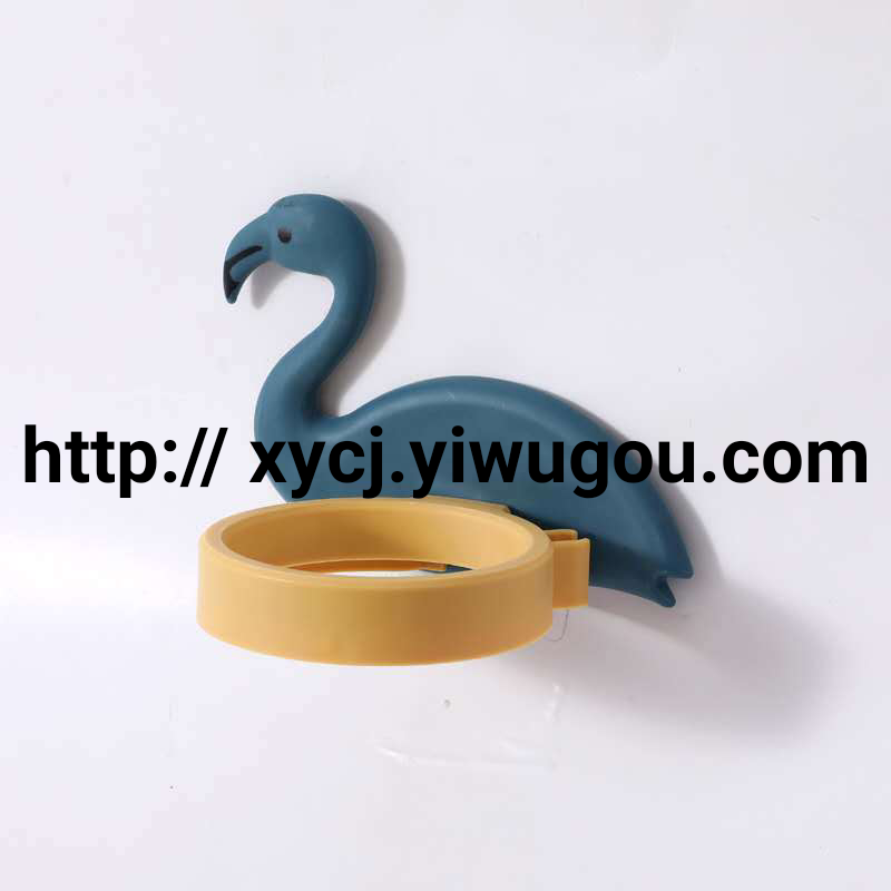 Flamingo hair dryer stand