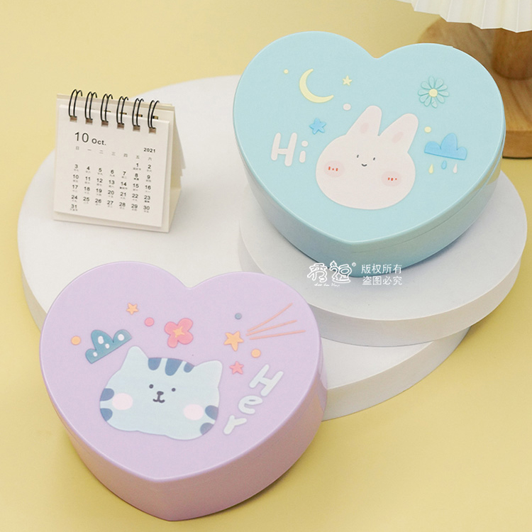 P1122 Cartoon makeup box, storage box for sundries and snacks, daily necessities, Yiwu, 2 yuan details Picture