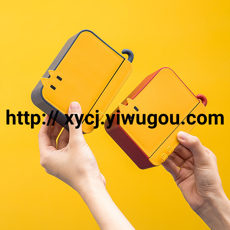 Wholesale of bathroom cartoon wall-mounted creative no-hole flip-top soap boxes and household sealed water-draining soap storage racks Application Scenario