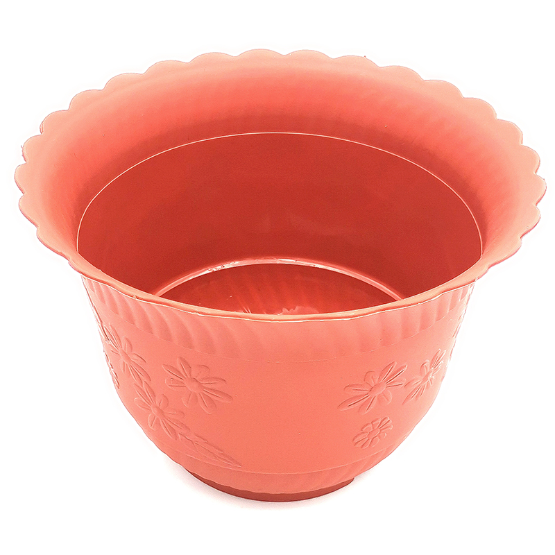 I1842 821# Flowerpot with lace, plastic vegetable basin, Balcony vegetable growing, sales gifts, free gifts, wholesale Item Picture