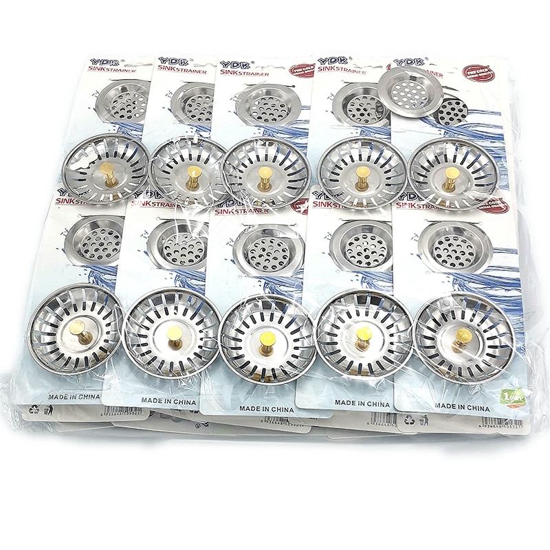 L6321 532 water drain combination kitchen sink filter screen stainless steel water drain plug water cover Item Picture
