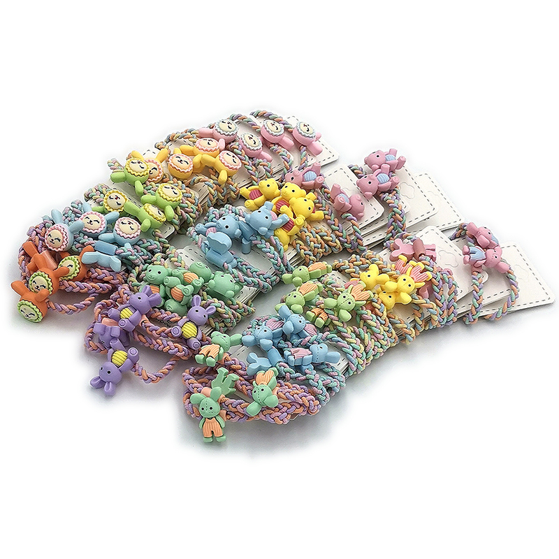 A3523 Cartoon Braid, Hair band, Hair accessory, Korean version headwear, Hair band, Hair rope, Yiwu Eryuan Store Specification image