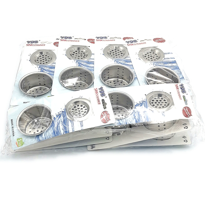 L6232 530 Basket two-in-one kitchen sink, vegetable washing basin, stainless steel sink, drain, filter screen Specification image