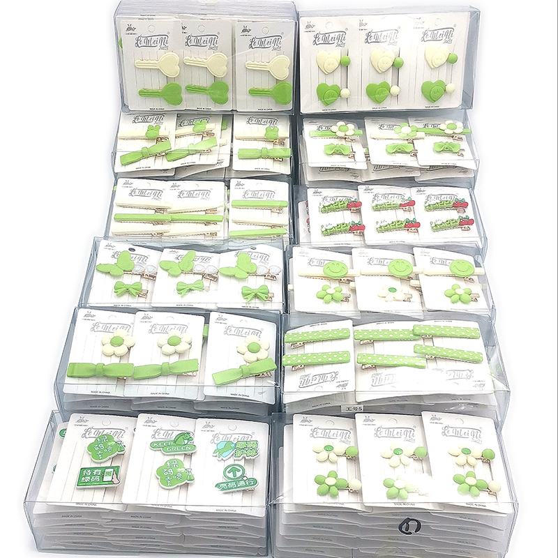 N3625 matcha offers a variety of duck clips, hair clips, duck clips, hair accessories, headwear, and Japanese and Korean accessories for wholesale at 2-yuan store Application Scenario
