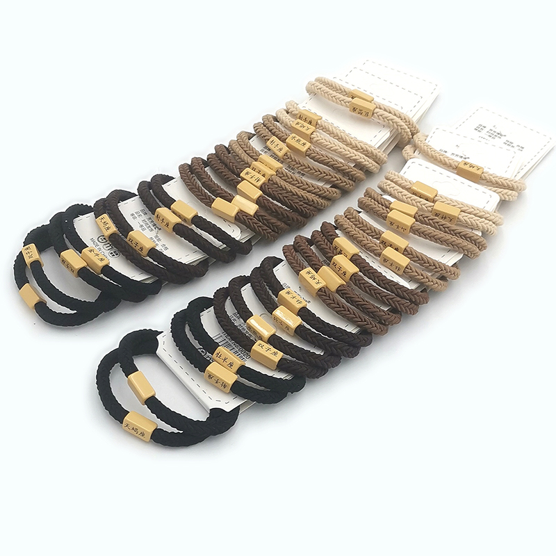 Two hair bands, hair accessories, hair ties, hair bands, hair rings and hair belts for the A2911 constellation are available at a 2-yuan store in Yiwu Application Scenario