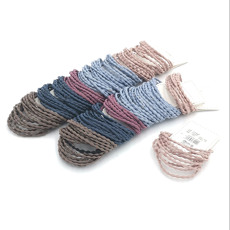 A3325 Classic Card 10 rubber bands, rubber rings, rubber bands, headwear, hair strings, children's hair accessories, two-yuan store accessories wholesale details Picture