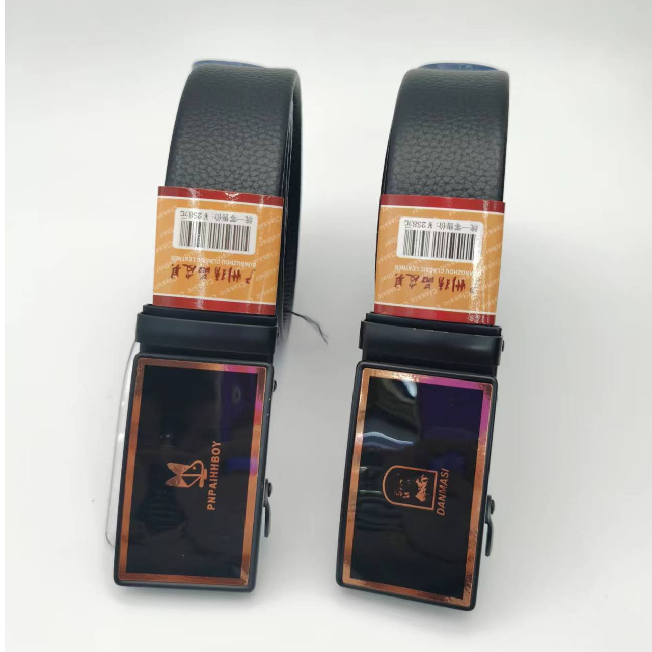 Belt men's automatic buckle belt, popular in casual business shopping malls and supermarkets, domestic sales and foreign trade direct sales by the manufacturer Item Picture