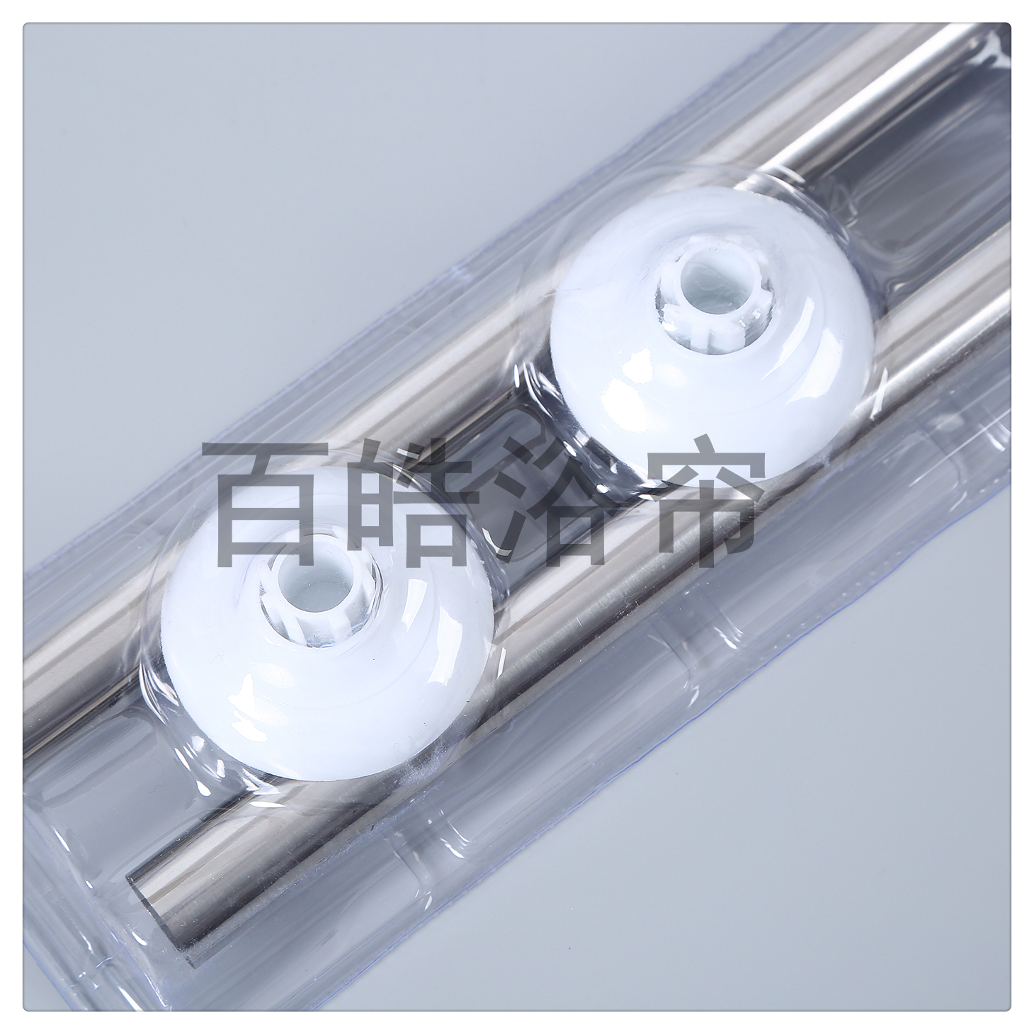 Retractable Rod Bathroom Shower Curtain Rod Wardrobe Rod Drying Rack Balcony Drying Rod Strut Rod Hanging Rod Curtain Rod Item Picture