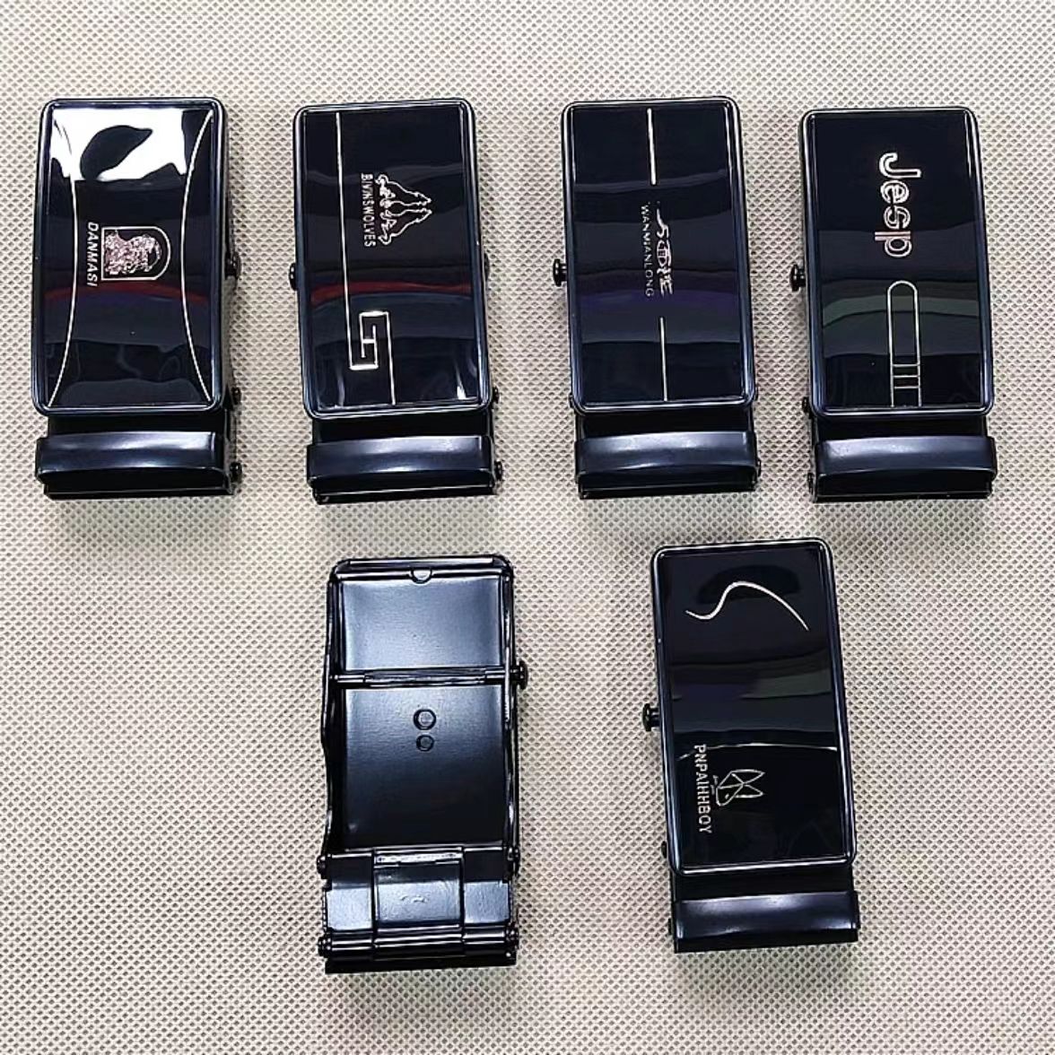 Men belt buckle automatic toothless rolling buckle manufacturers direct toothless rolling belt buckle