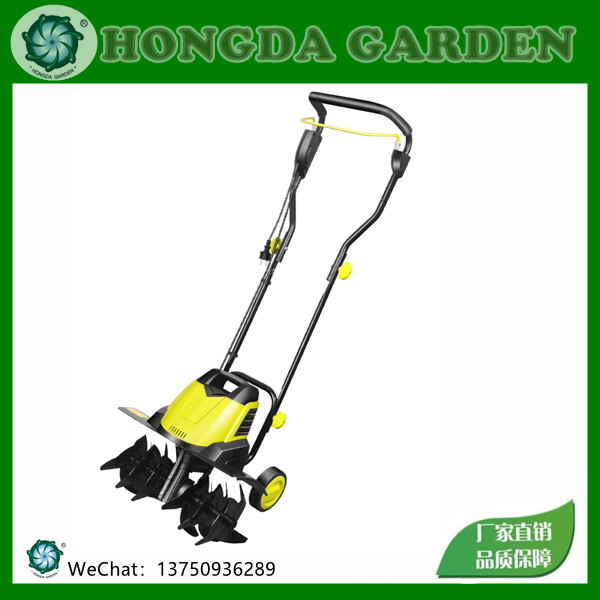 Electric micro tiller, soil looser, soil plowing, small plowing machine, household tiller, soil digging, orchard plowing machine, agricultural