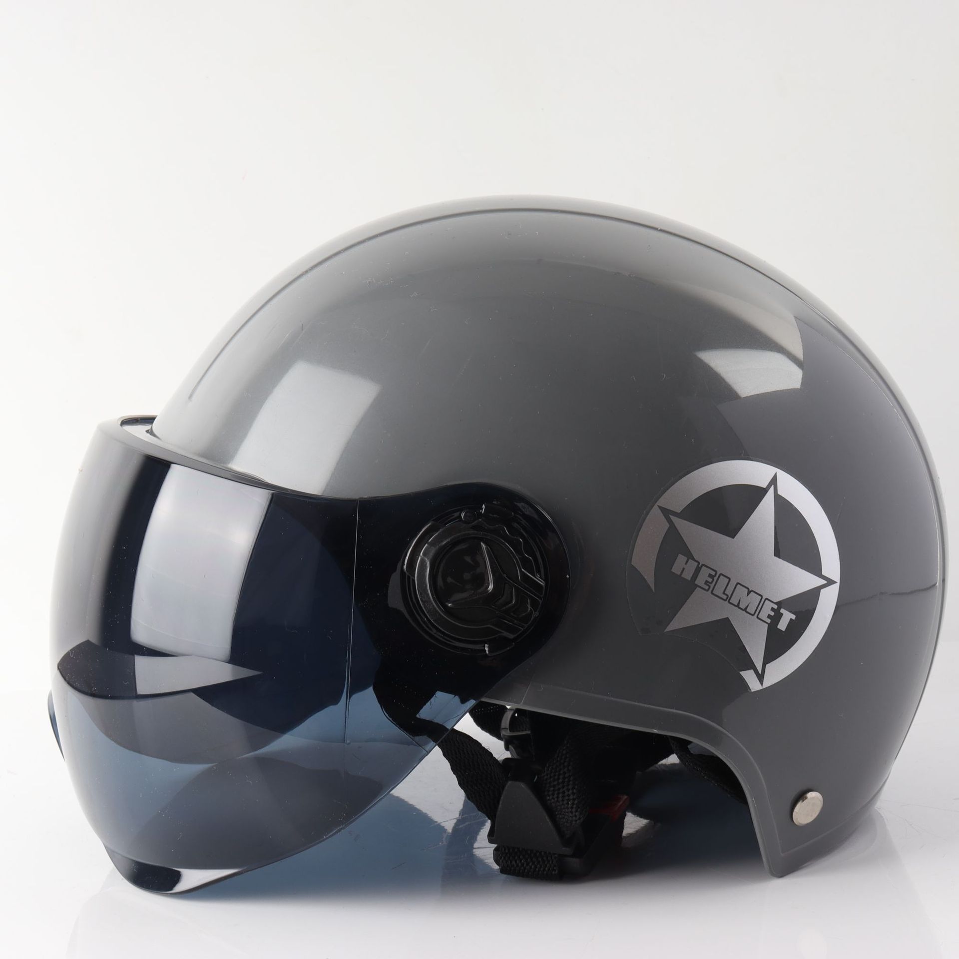Harley-davidson unpainted, original color, shock-resistant, summer lightweight adult safety helmets for both men and women, wholesale from the manufacturer