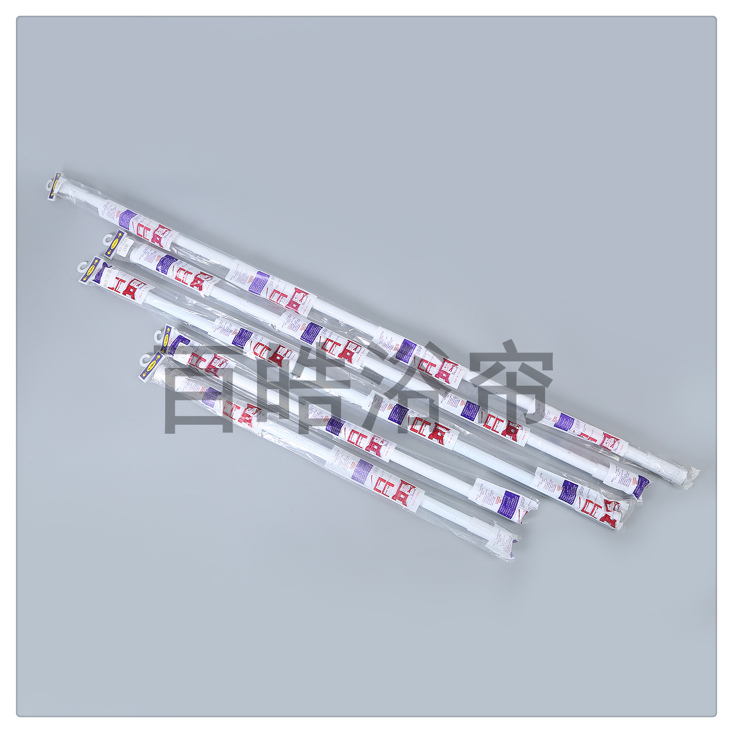 Perforation-free installation bedroom telescopic rod Roman rod shower curtain rod bracing rod curtain rod half curtain rod track