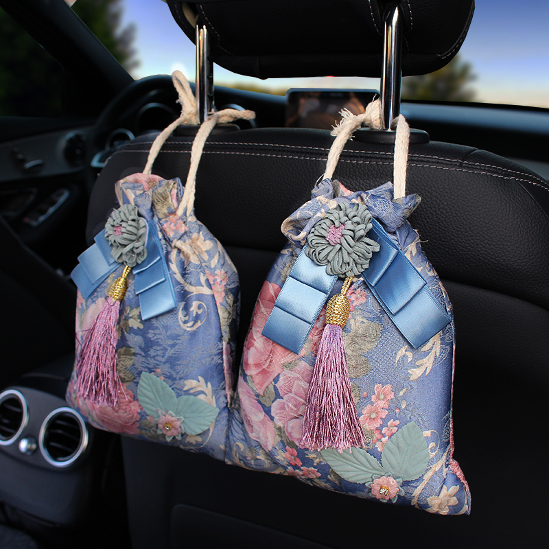 汽车竹炭包挂摆件新车装饰碳香包除甲醛异味用品车内用除臭味神器