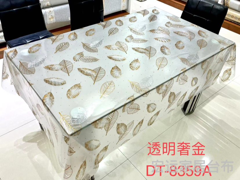 Table Cloth Waterproof, Oil-Proof, Non-Washable And Ironing Plastic Pvc Table Mat Transparent Coffee Table Mat 1.37*20 Meters Application Scenario